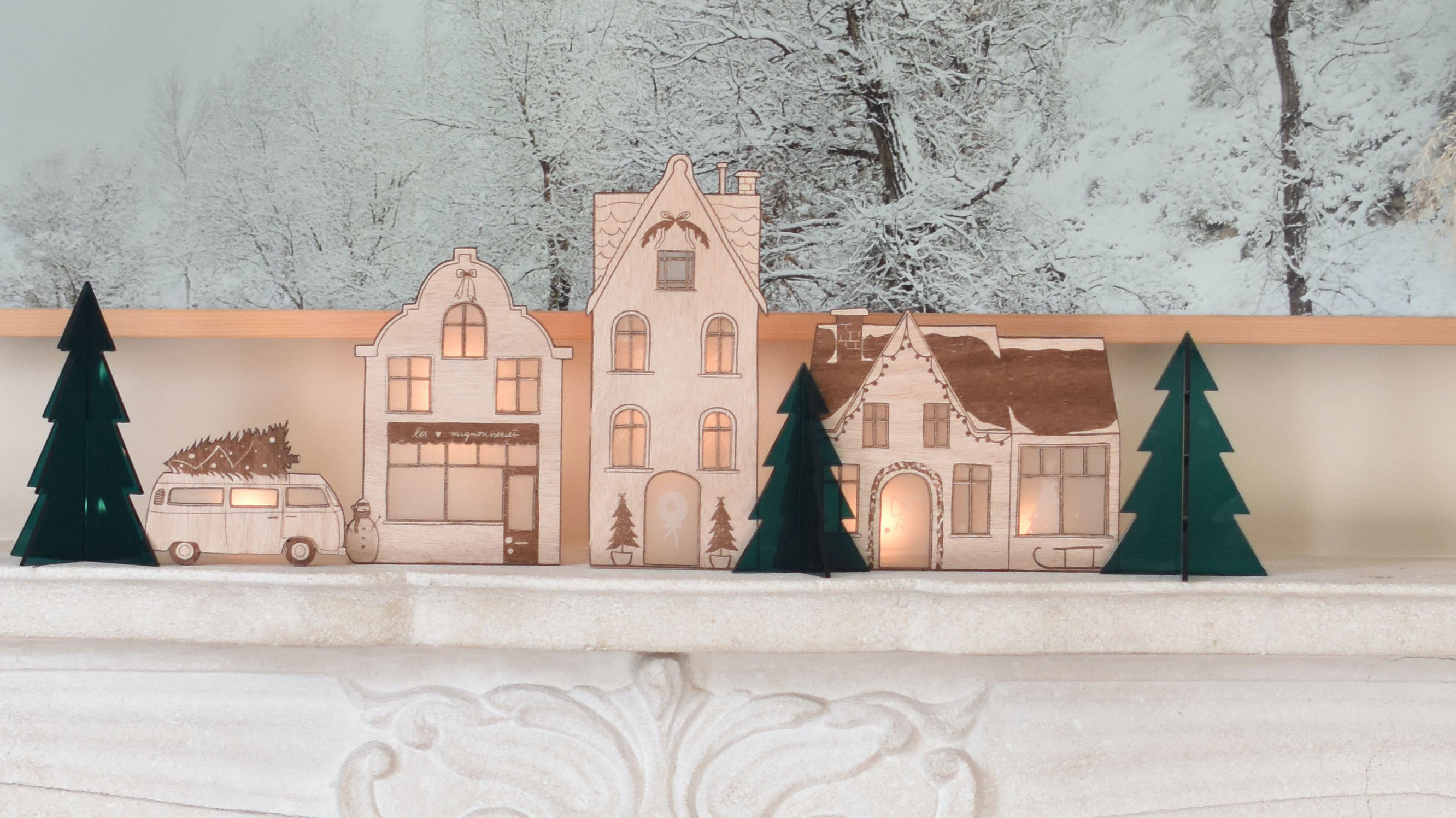 Idée de décoration de Noël pour la maison !