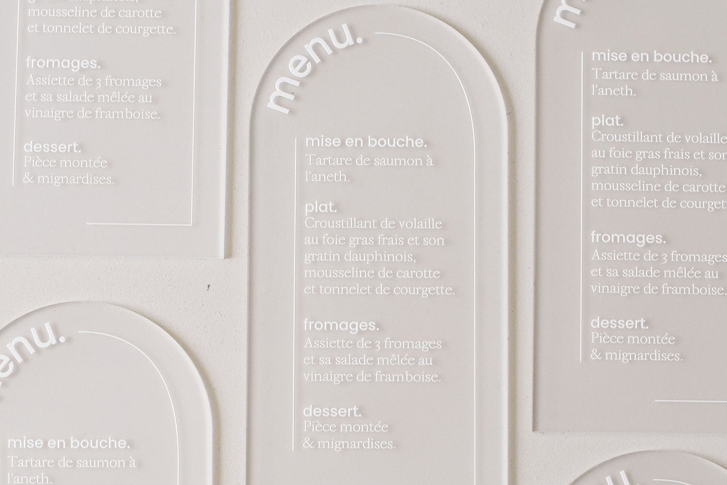 Menus